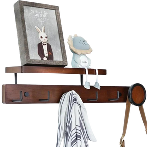 Etagère Porte Manteau Bois