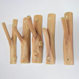 patères bois flotté bois massif