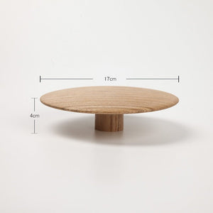 grande patere ronde bois naturel