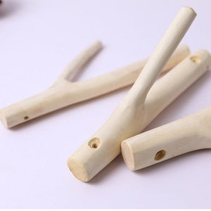 Patère Murale <br> Bois Blanc