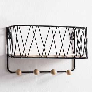 Porte Manteau Grillage Grand Petit