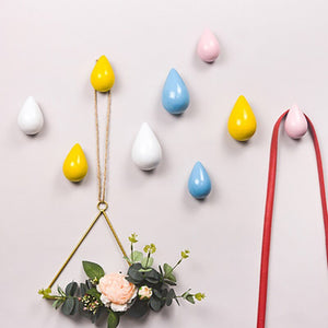 Patère Gouttes<br>D'eau Colorées