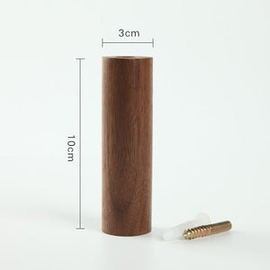 Patère individuelle marron taille L