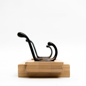 Patère Amovible<br>Bois Clair