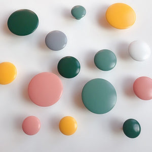 Patère Ronde<br>Bois Couleur