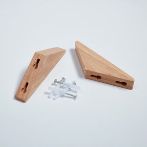 Patère Bois Brut <br> 6 crochets