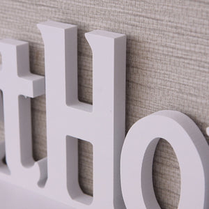 Patère Entrée <br> Avec Etagère Blanche