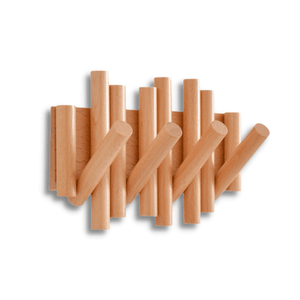 Porte manteau retractable