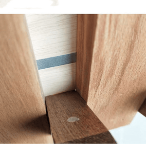 Porte Manteau Bois Moderne Noyer Mural