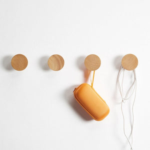 Patères murales Bois Rondes