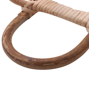 Patère en Rotin <br> 3 Crochets