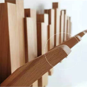 Patère Bois Massif Design