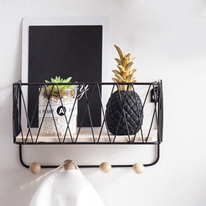 Porte Manteau Mural <br> Grillage