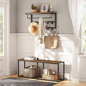 Etagère Patère Métal <br> Robuste