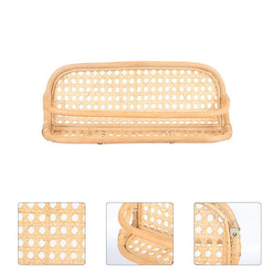 etagere porte manteau rotin