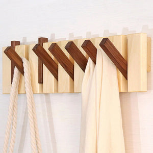 Patère Porte Manteau Mural Bois