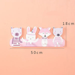 Porte Manteau Mural <br> Animaux Sympa