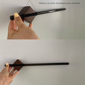 Patère Salle de Bain <br> Bois et Métal