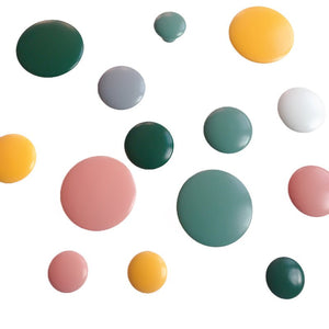 Patère Ronde Bois Couleur