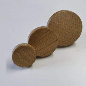 Patères Murales Bois Rondes