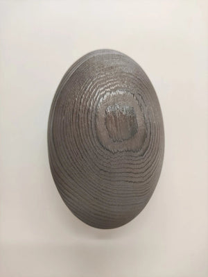 patere rond noire ovale