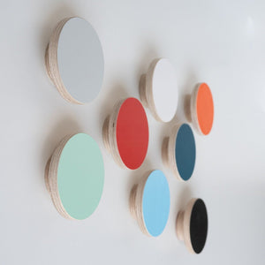 patere ronde adhesive