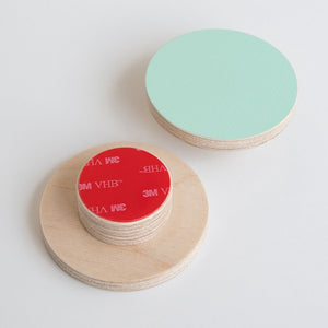 patere adhesive ronde