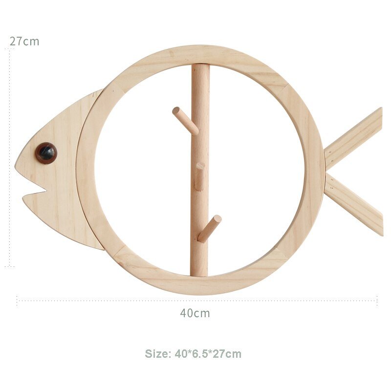 <br> Patère Poisson