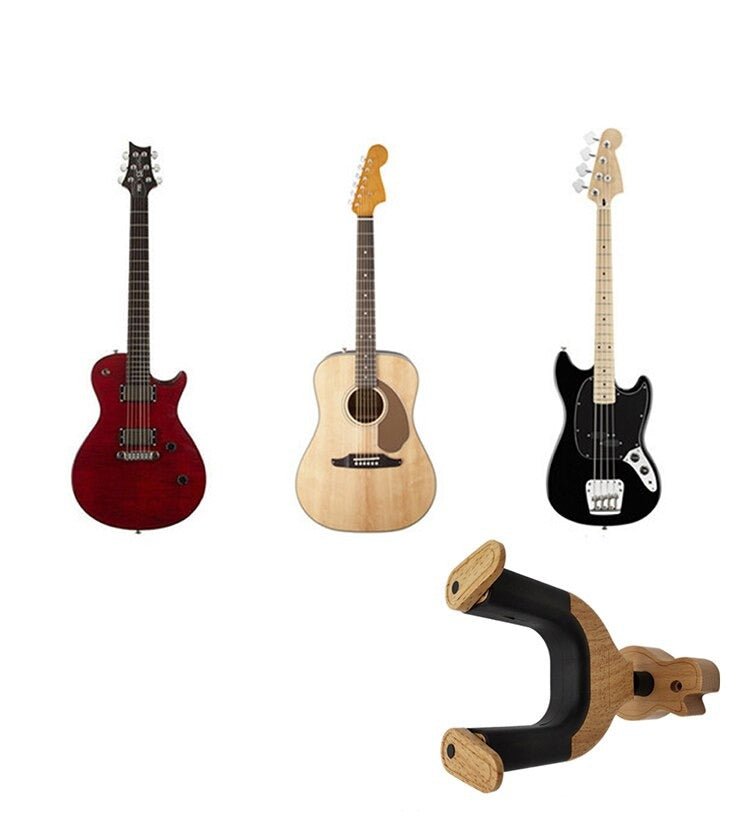 Un support en bois pour guitare – Des copeaux et des octets