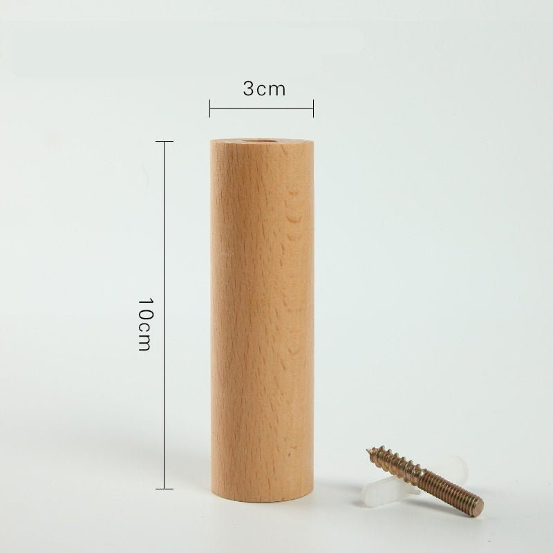 Patere indiividuelle bois clair taille L