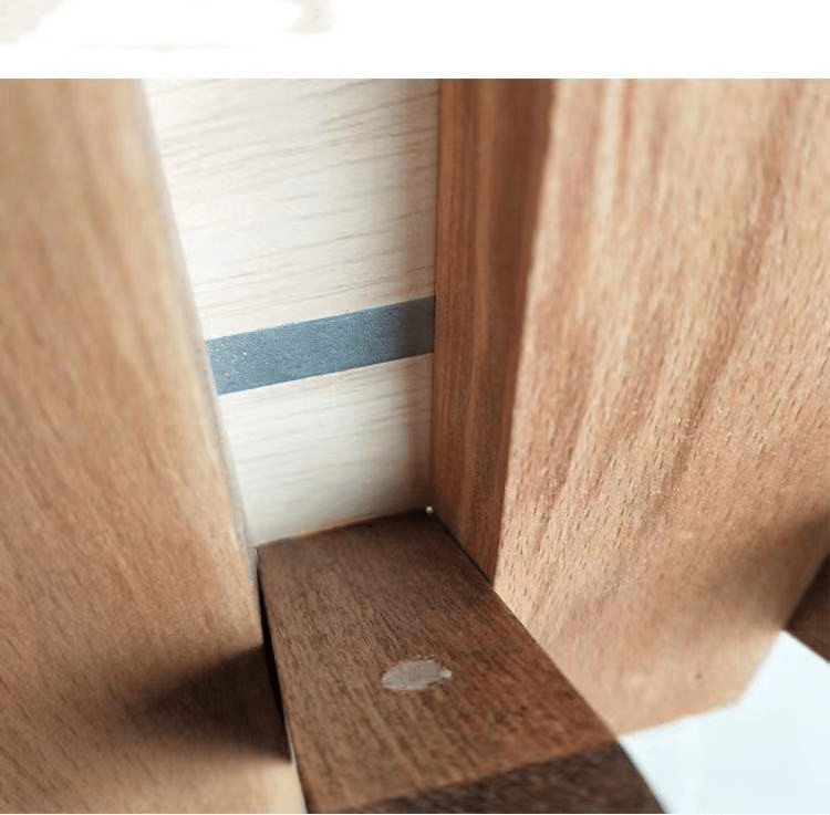 Porte Manteau Bois Moderne Noyer Mural