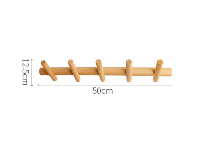 Porte manteau mural 5 pateres