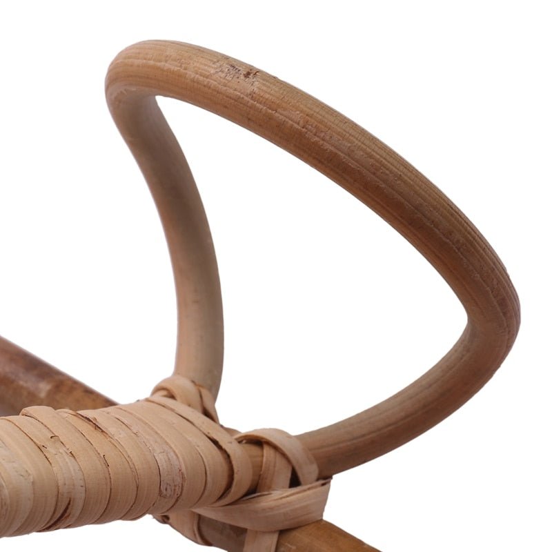 Porte Manteau Patère Rotin  <br> Grand Modèle