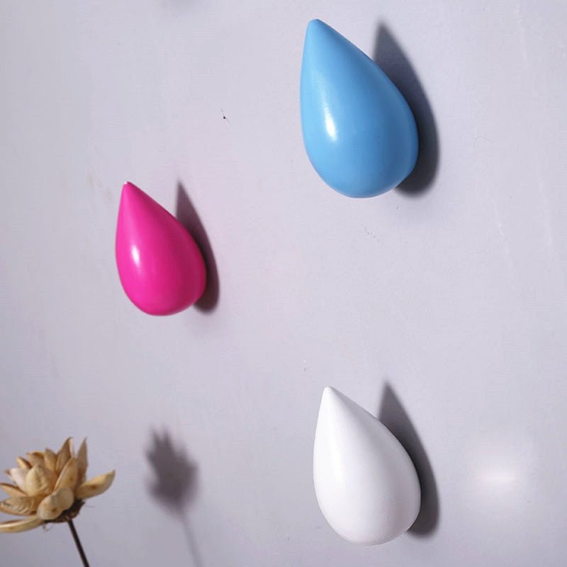 Patère Gouttes<br>D'eau Colorées