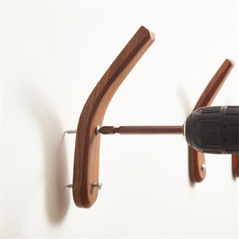 installation crochet bois