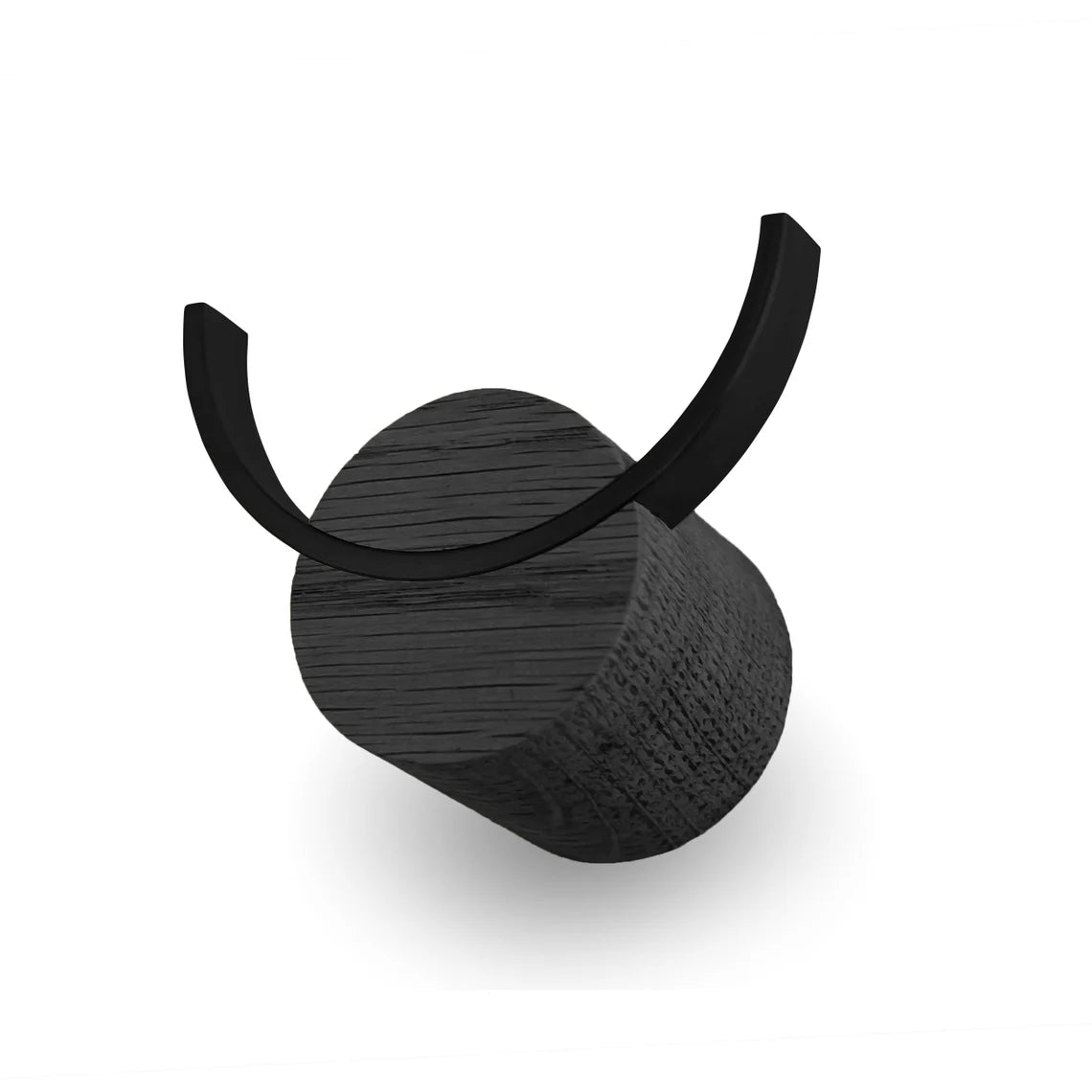 patere tete de cerf noire