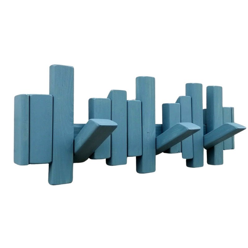 porte manteau bleu pliable