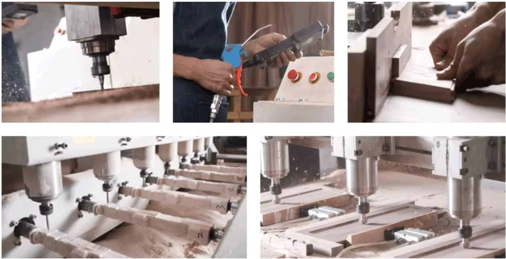Nos machines de production CNC